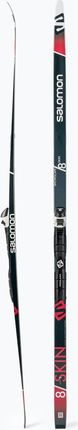 Salomon Snowscape 8 Skin + Prolink Auto Czarno Czerwone L413753Pm 21/22 - zdjęcie 4
