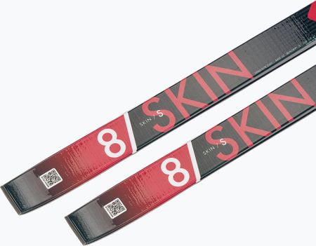 Salomon Snowscape 8 Skin + Prolink Auto Czarno Czerwone L413753Pm 21/22 - zdjęcie 3