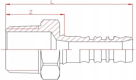 Akcesoria Do Hydrauliki Qik Z Czka Prosta Zaprasowywana Gz X