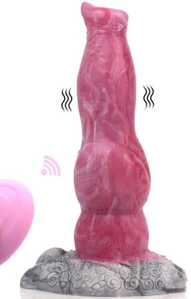 Pink Alien Vibrating Dildo Monster Viby Wolf 22 Cm Ceneo Pl