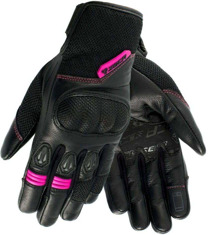 R Kawice Motocyklowe Seca Miejskie Damskie Axis Mesh Lady Fuchsia