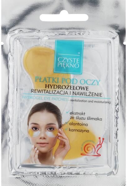 Kosmetyk pod oczy Czyste Piękno Hydrogel Eye Patches Hydrożelowe Płatki