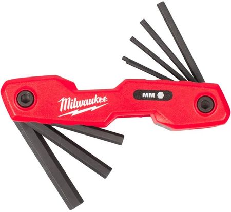 Milwaukee Zestaw Składanych Kluczy Imbusowych Hex 8szt. (1.5 2 2.5 3 4 5 6 8Mm) 4932480978 - zdjęcie 3