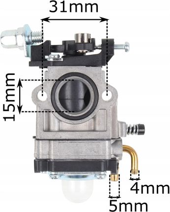 Gaźnik Kosa Nac Bc520V Bp540-30B-V Deom Inne - zdjęcie 5