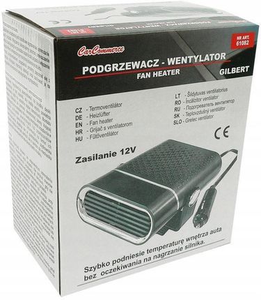 Carcommerce Nagrzewnica Dmuchawa Podgrzewacz Do Auta 12V 61082 - zdjęcie 3