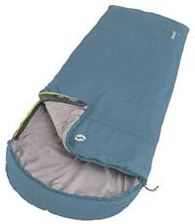 Outwell Campion Sleeping Bag 215x80cm 2 Way Open Auto Lock L Shape Ocean Blue