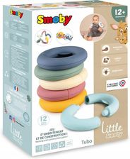 Zdjęcie Smoby Little Sprytne Kółka Klocki Edukacyjne Wieża - Śmigiel
