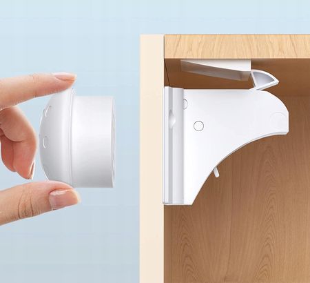Sipo Zabezpieczenia Szafek Magnetyczna Blokada Mebli 4X - zdjęcie 5