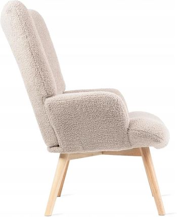 Homla Fotel Uszak Moss Teddy Bouclé Bec0F2Bc-A81C-4Df0-8490-23A0F8Eb5B75 - zdjęcie 4