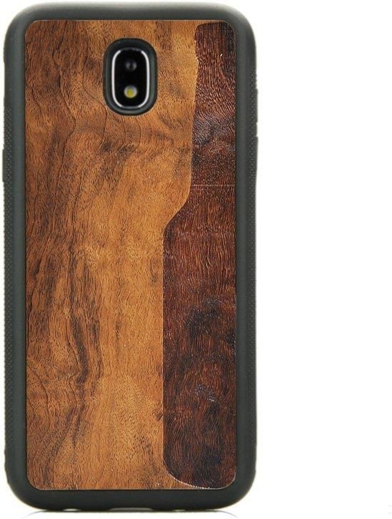 Forestzone Drewniane Etui Samsung Galaxy J7 2017 Beer Geek Imbuia