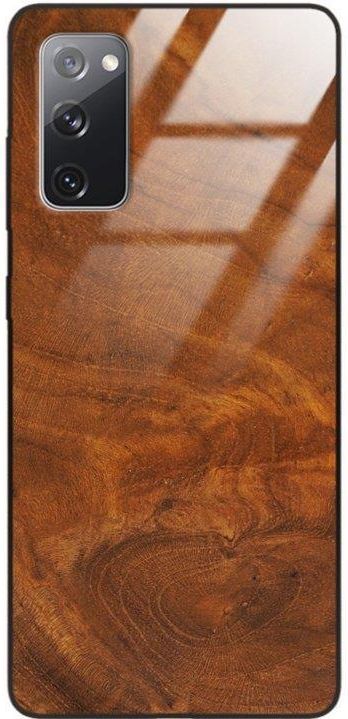 Forestzone Etui Drewniane Samsung Galaxy S20 Fe Premium Wood Caramel