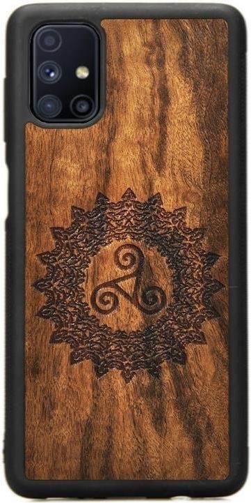 Forestzone Drewniane Etui Samsung Galaxy M Triskelion Imbuia Etui