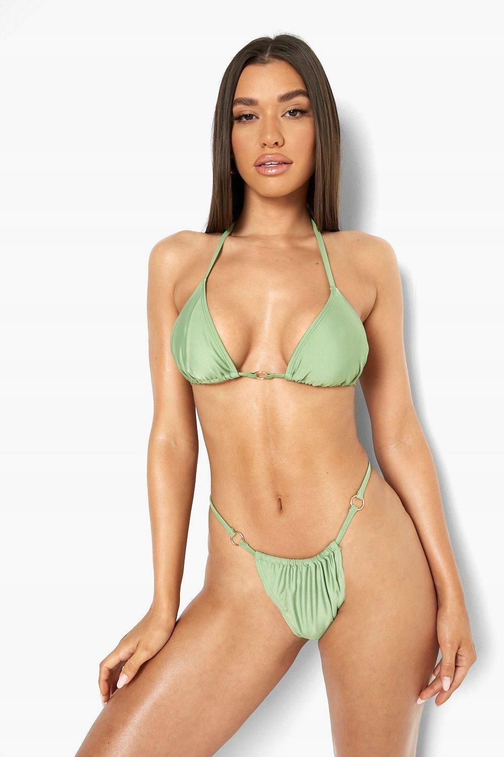 Od Bikini Iuu Xxd Xxl Boohoo Zielony D Ceny I Opinie Ceneo Pl