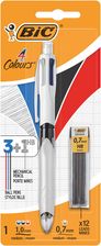 Zdjęcie Długopis 4 Colours Refill Bic 12Szt. Grafitów Blister - Wielichowo