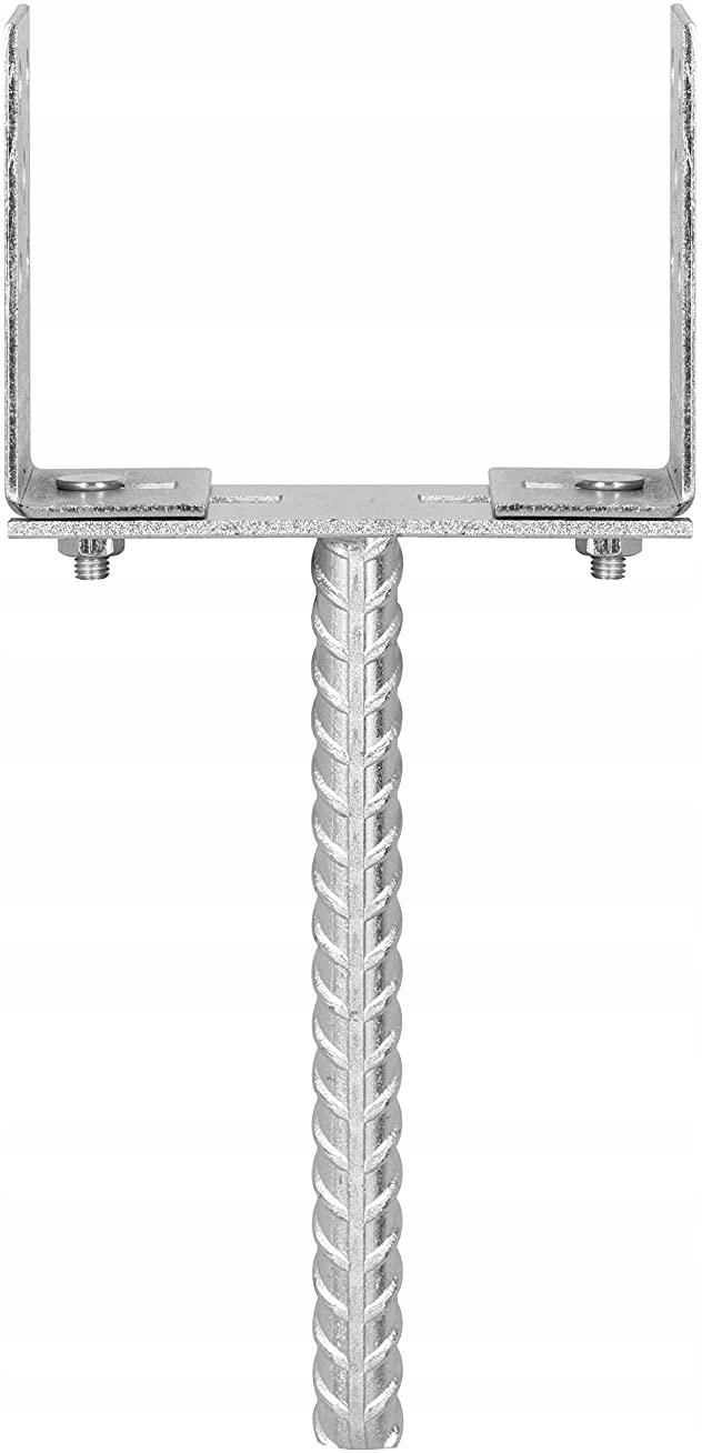 Akcesoria ogrodzeniowe Podstawa Słupa Regulowana 0 160 Pręt Do