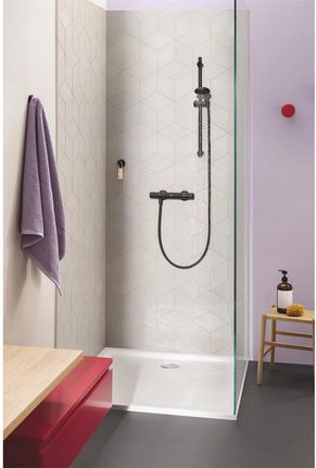 GROHE Start – bateria prysznicowa z termostatem matt black 345942430 - zdjęcie 4