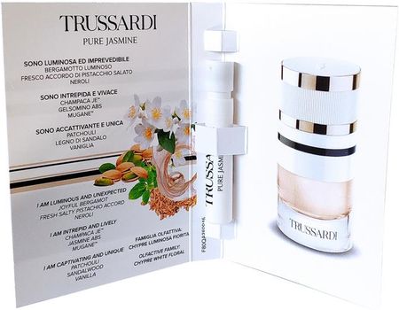 Trussardi Pure Jasmine Woda Perfumowana Próbka 1,2 ml - zdjęcie 2