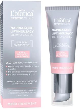 Lbiotica Estetic Clinic Meso Treatment Napinająco Liftingujący Dermo Zabieg Krem Pod Oczy 15 ml - zdjęcie 3