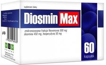 Diosmin MAX 60 kapsułek MBM - zdjęcie 2