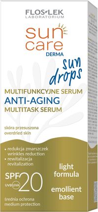 Floslek Anti Aging Sun Drops Multifunkcyjne Serum Z Spf20 Do Twarzy 30 ml - zdjęcie 2