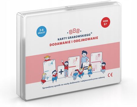Karty Grabowskiego Dodawanie i Odejmowanie. Wariant Rozszerzony - zdjęcie 5