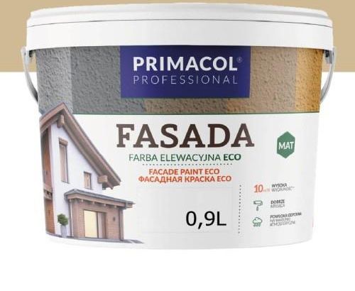 Farba Primacol Fasada Eco Farba Elewacyjna Cynamonowy L Opinie I