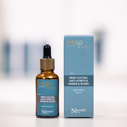 Nacomi Next Level Meso Step 3 Regenerujacy Koktajl Zapobiegający Bliznom I Rozstępom 30 ml - zdjęcie 3