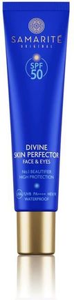 Krem Samarite Divine Skin Perfector Spf 50 Face And Eyes Upiększająco Ochronny Spf50 I Pod Oczy na dzień 45ml - zdjęcie 2