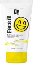 Zdjęcie Aa Face It! 3W1 Peeling Żel Maska 150 ml - Nidzica
