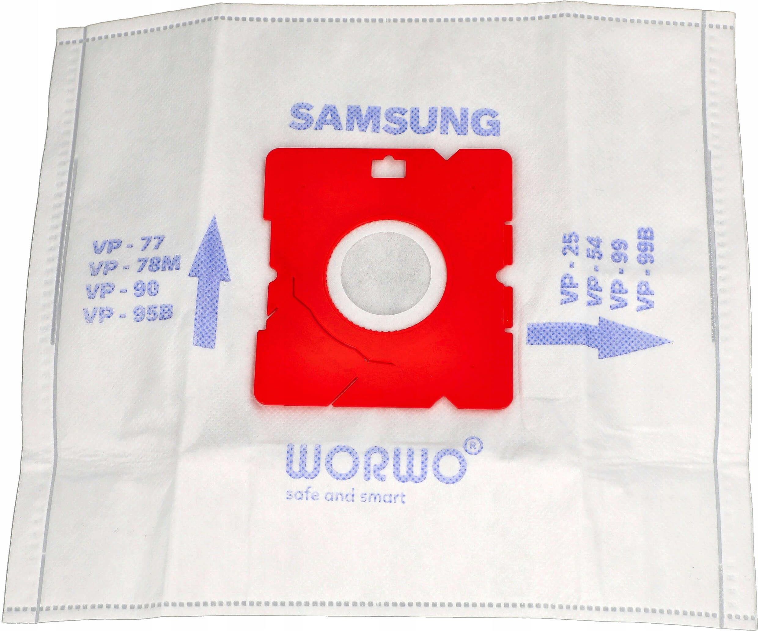 Worek Do Odkurzacza Worwo Worki Odkurzacza Samsung Vp95 Vp77 Smb01K