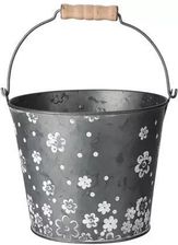 Zdjęcie Osłonka Na Doniczkę Metalowa W Kwiaty - Zelów