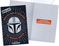 Zdjęcie Kukartka Karnet Urodziny Star Wars Mandalorian - Bolesławiec