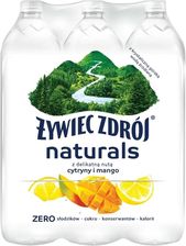 Zdjęcie Żywiec Zdrój Naturals Napój niegazowany z delikatną nutą cytryny i mango 6 x 1,2 l - Poznań