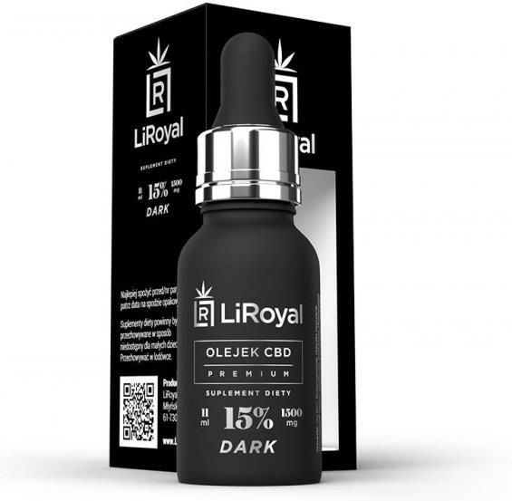 Preparat Medycyny Naturalnej Liroyal Olejek Konopny Cbd Dark