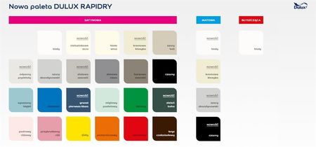 Dulux Rapidry 0,4L Granat Pierwsza Klasa Satynowa - zdjęcie 4