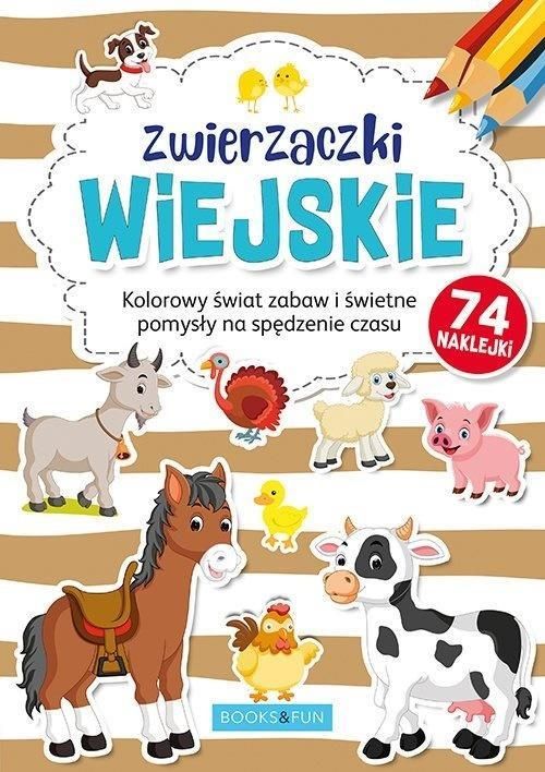Zdjęcie Kolorowanka Z Naklejkami Zwierzaczki Wiejskie - Sosnowiec