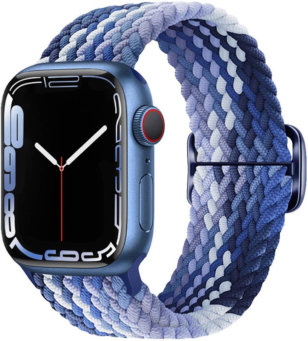 Pasek do Apple Watch 41mm 40mm 38mm Pleciony Oddychający Nylon