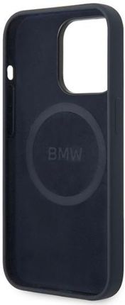Bmw Silicone Metal Logo Magsafe Bmhmp14Lsilna Do Iphone 14 Pro - zdjęcie 4