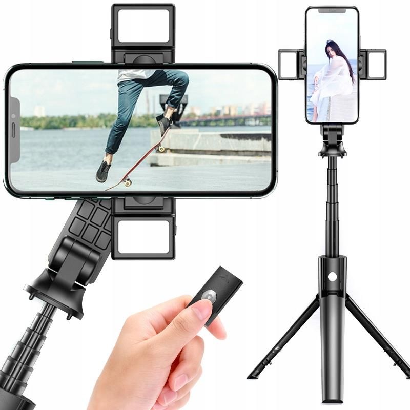 Uchwyt Samochodowy Nela Styl Kijek Do Selfie Tripod Statyw Pilot