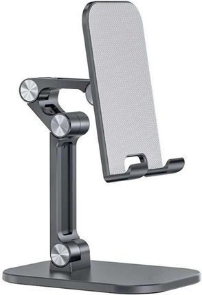 4Kom.Pl Uniwersalny uchwyt Z3 stojak podstawka na telefon/ tablet do 13 cali Grey - zdjęcie 4
