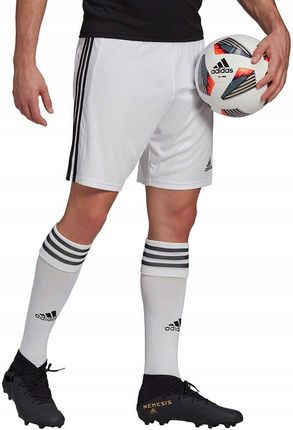 Spodenki męskie adidas Squadra 21 Short białe GN5773 - zdjęcie 2