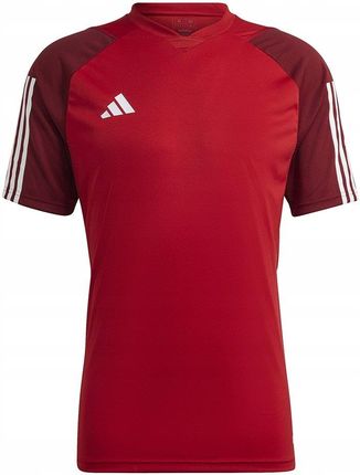 Koszulka męska adidas Tiro 23 Competition Jersey czerwona HE5661 - zdjęcie 6