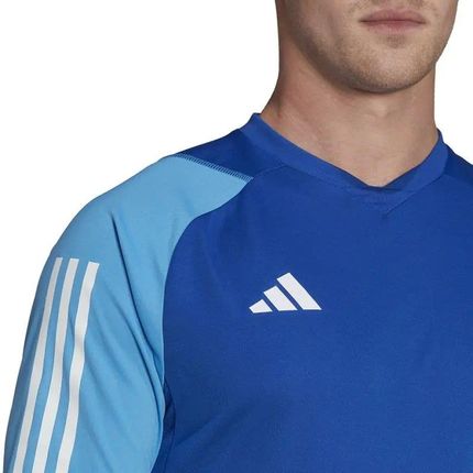 Koszulka męska adidas Tiro 23 Competition Jersey niebieska HU1296 - zdjęcie 5