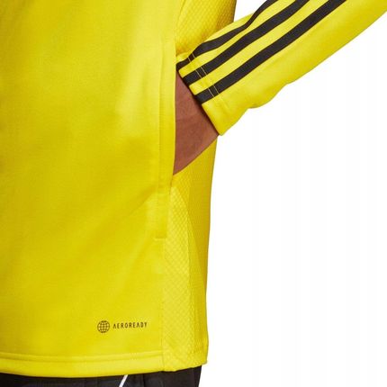 Bluza męska adidas Tiro 23 League Training Trak Top żółta IC7876 - zdjęcie 3