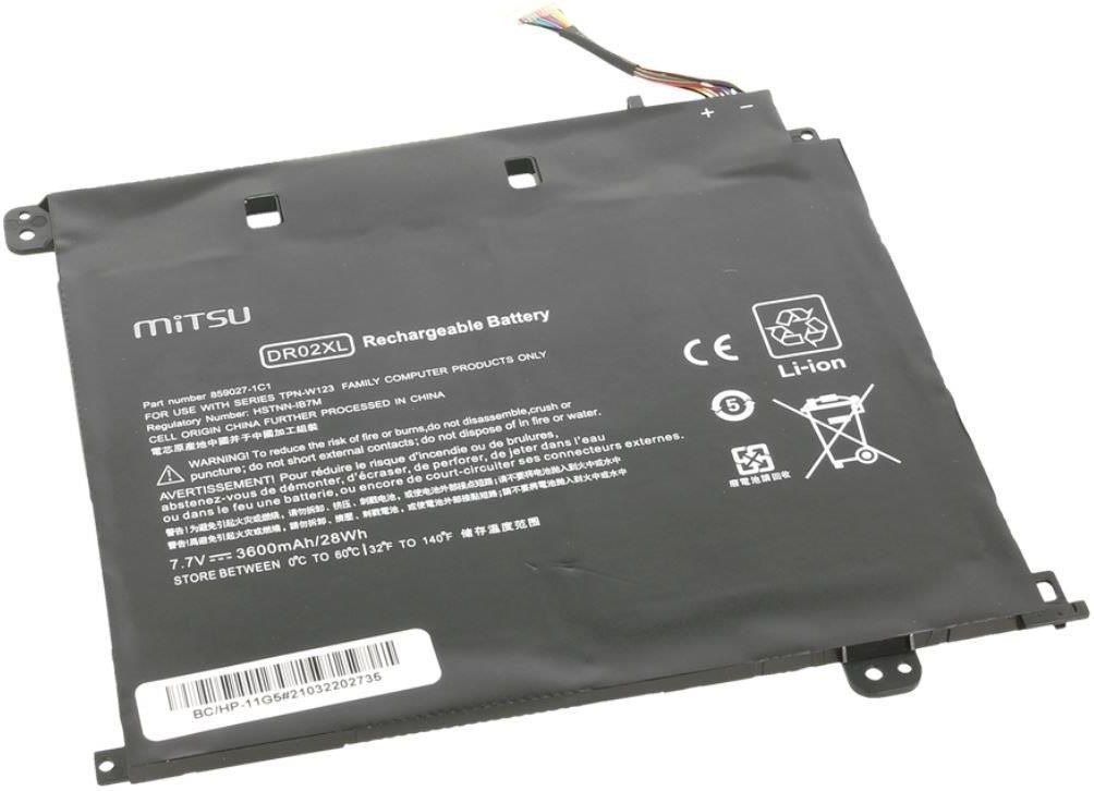 Bateria Mitsu BATERIA BC HP 11G5 3600 MAH 28 WH Opinie I Ceny Na