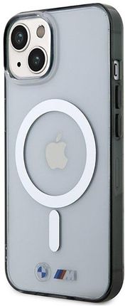 Bmw Silver Ring MagSafe Etui iPhone 14 (Przezroczysty) - zdjęcie 4