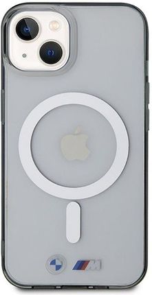 Bmw Silver Ring MagSafe Etui iPhone 14 Plus (Przezroczysty) - zdjęcie 4