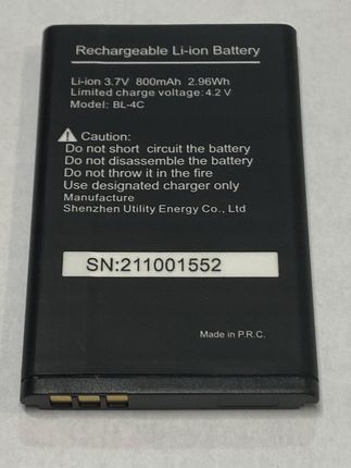 Maxcom Nowa Oryginalna Bateria MM135 800mAh z Ntc - zdjęcie 3