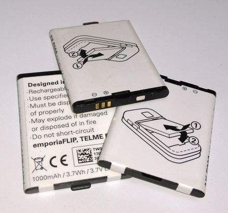 Emporia Oryginalna Bateria Flip Telme AK-F200 F210 - zdjęcie 2
