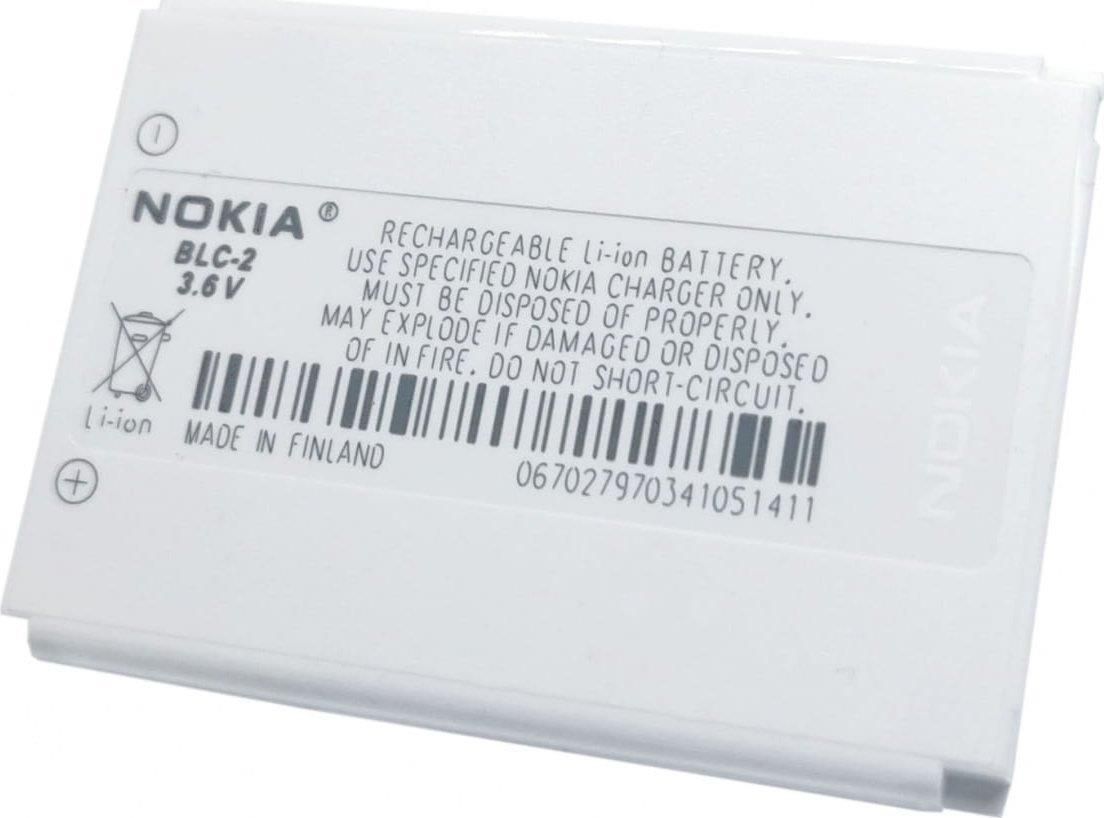 Bateria Bateria Nokia Bateria NOKIA BLC 2 3310 3410 3510i 5510 1000mAh